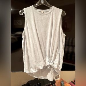 Lululemon light blue workout shirt